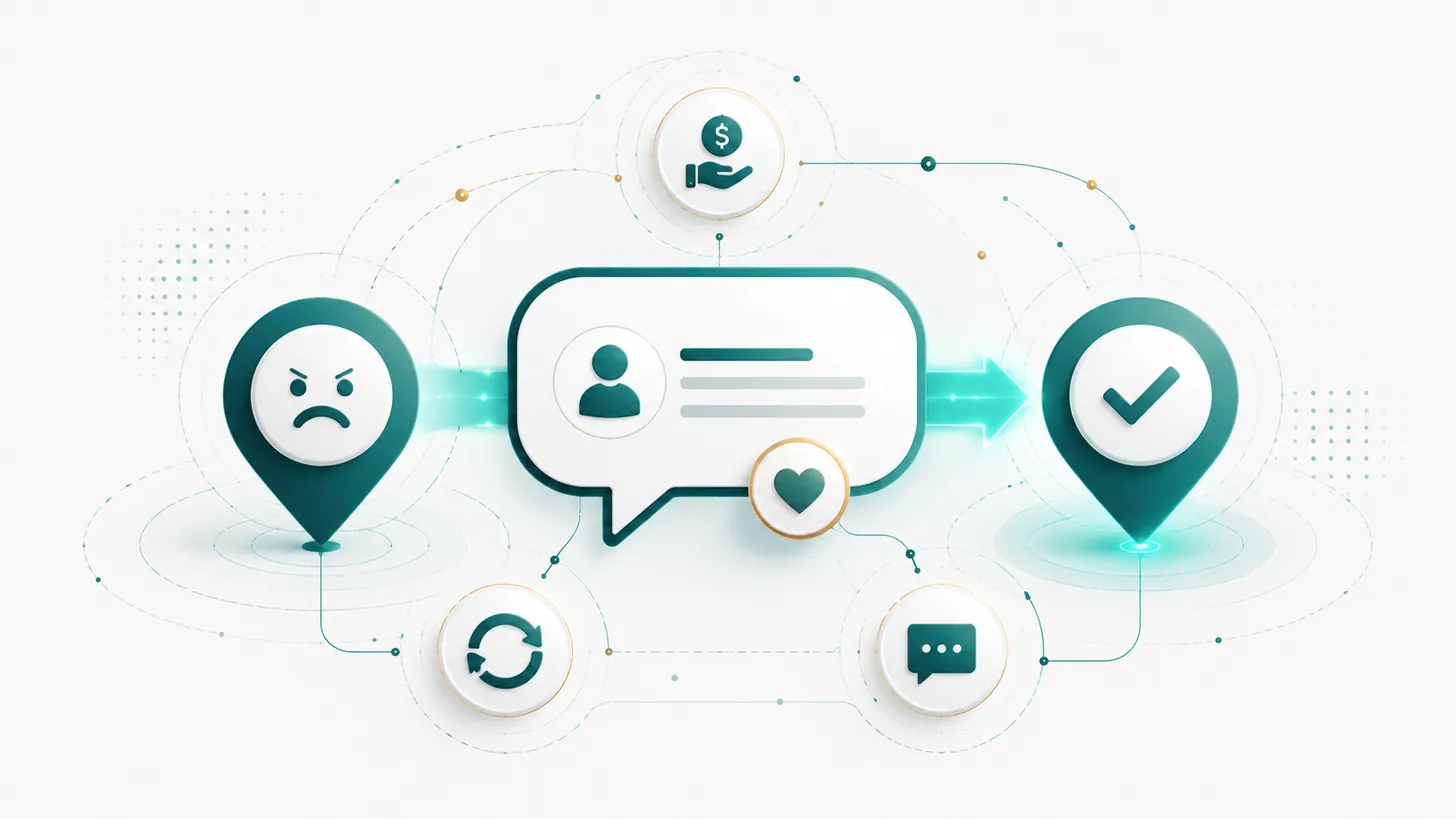 Customer Complaint + Service Recovery Kit illustrated overview