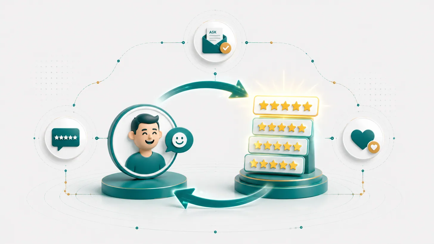 Review Request Engine Guide illustrated overview