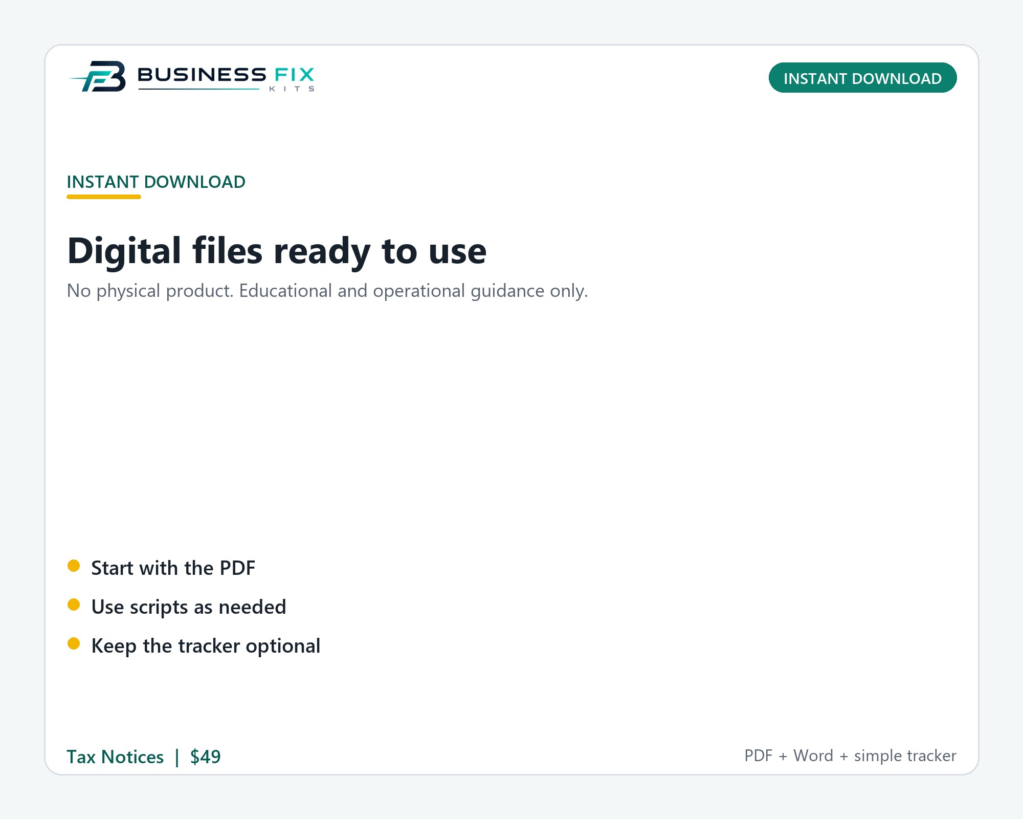 I-9 Audit + Missing Document Cleanup Kit product photo
