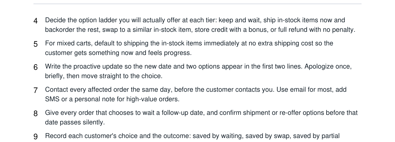 Backorder Delay + Customer Save-the-Sale Kit real file preview