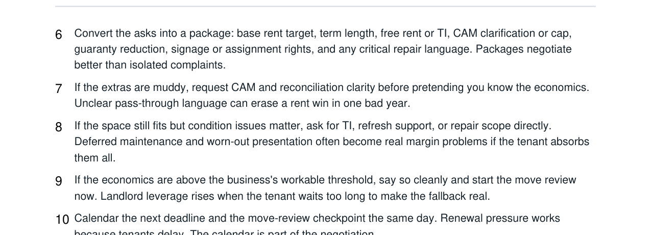 Commercial Lease Renewal + Rent Increase Response Kit real file preview