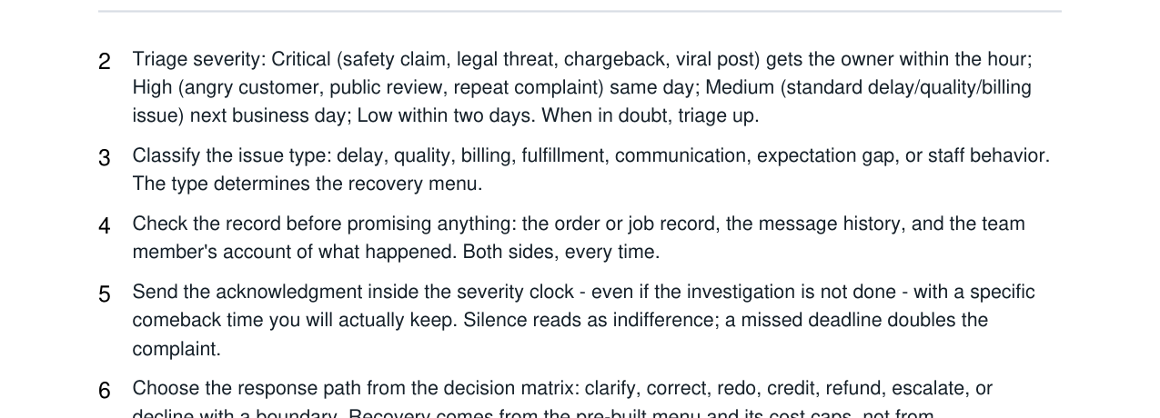 Customer Complaint + Service Recovery Kit real file preview