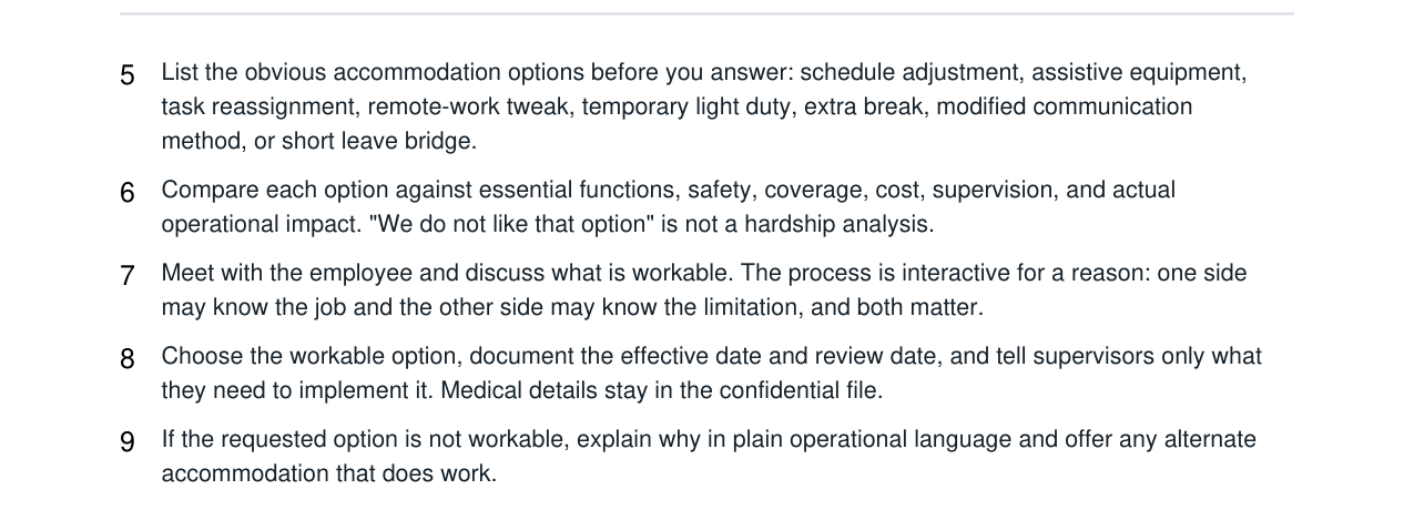Reasonable Accommodation Interactive Process Kit real file preview