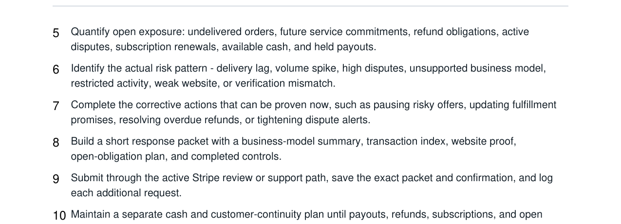 Stripe Risk Review + Funds Hold Release Kit real file preview