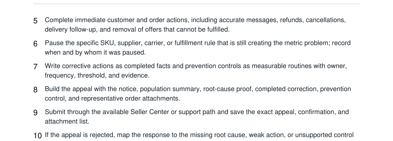 Walmart Marketplace Suspension Appeal Plan Kit real file preview